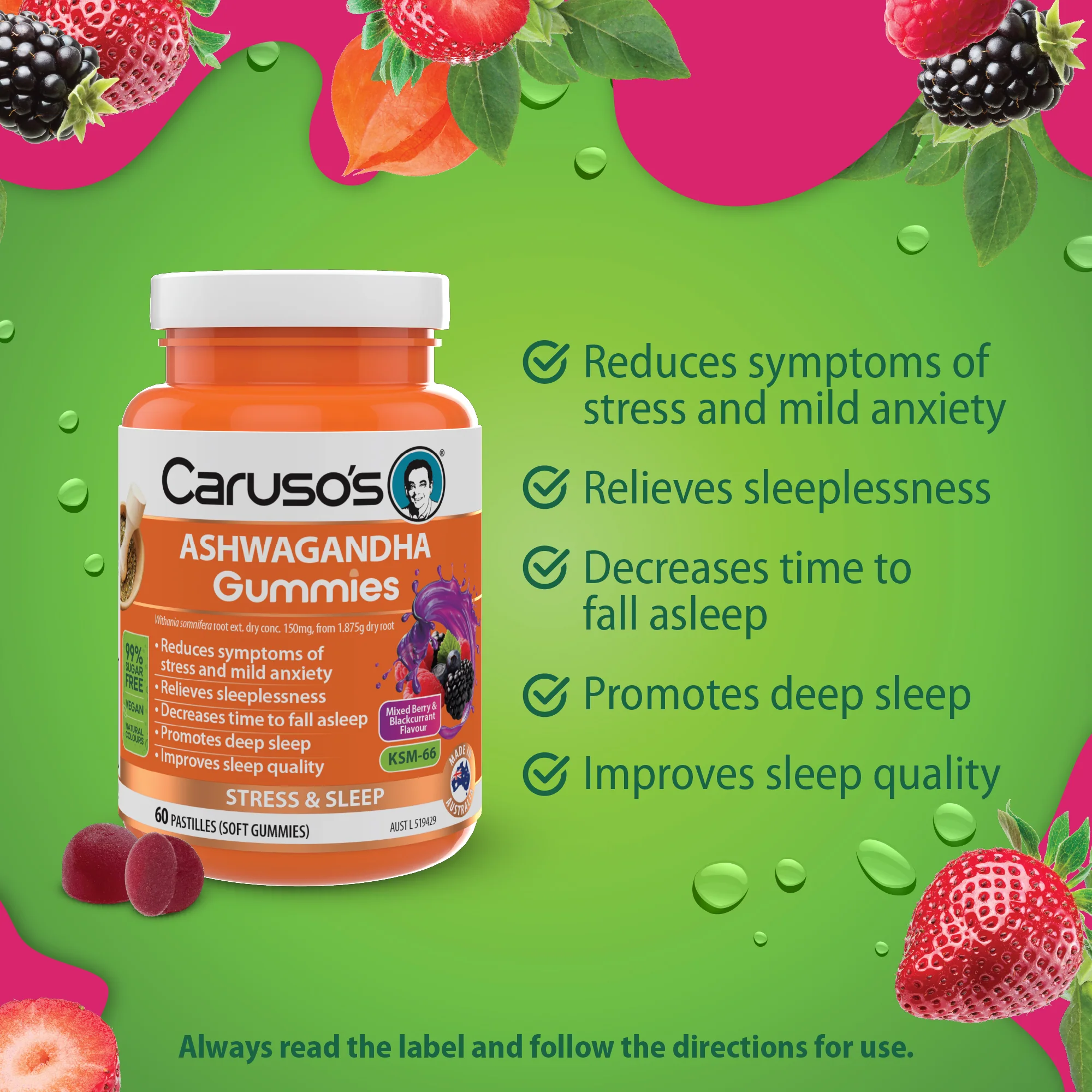 Caruso's Ashwagandha Gummies - Image 3