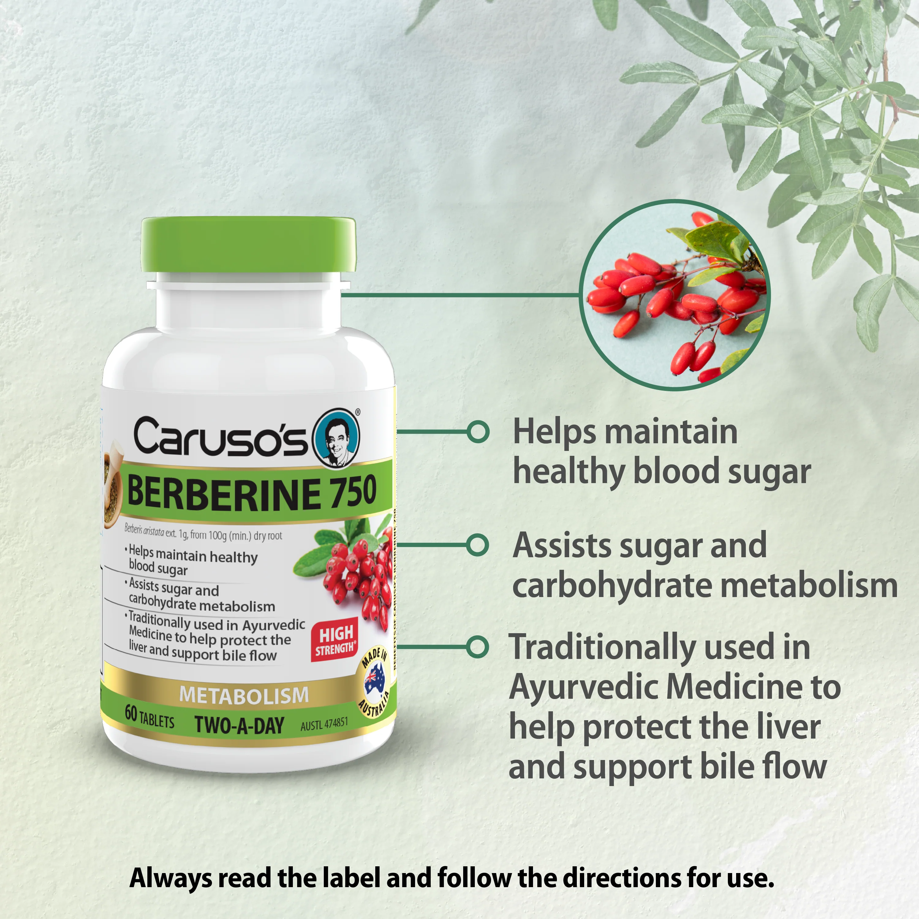 Caruso's Berberine 750 - Image 3