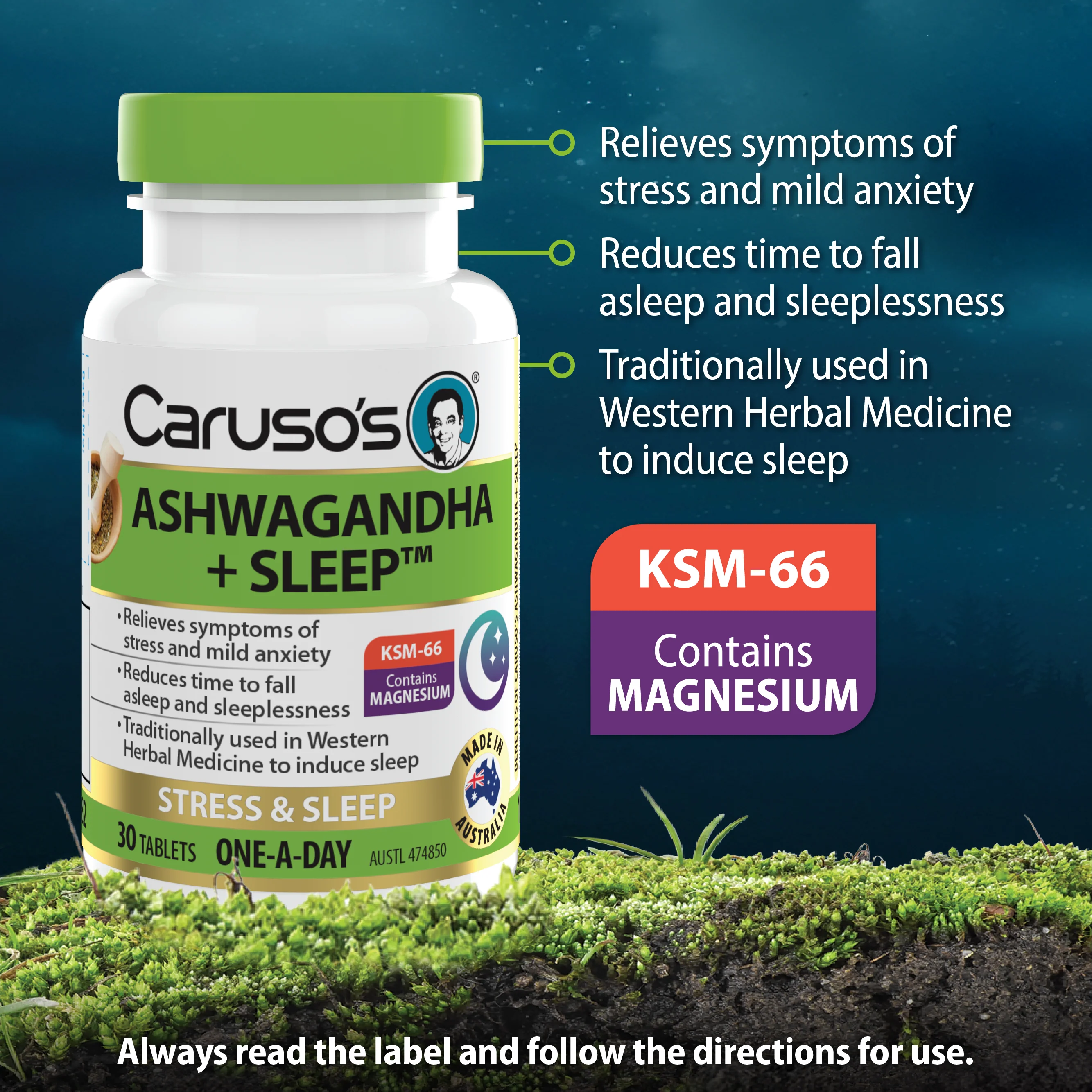Caruso's Ashwagandha + Sleep - Image 3