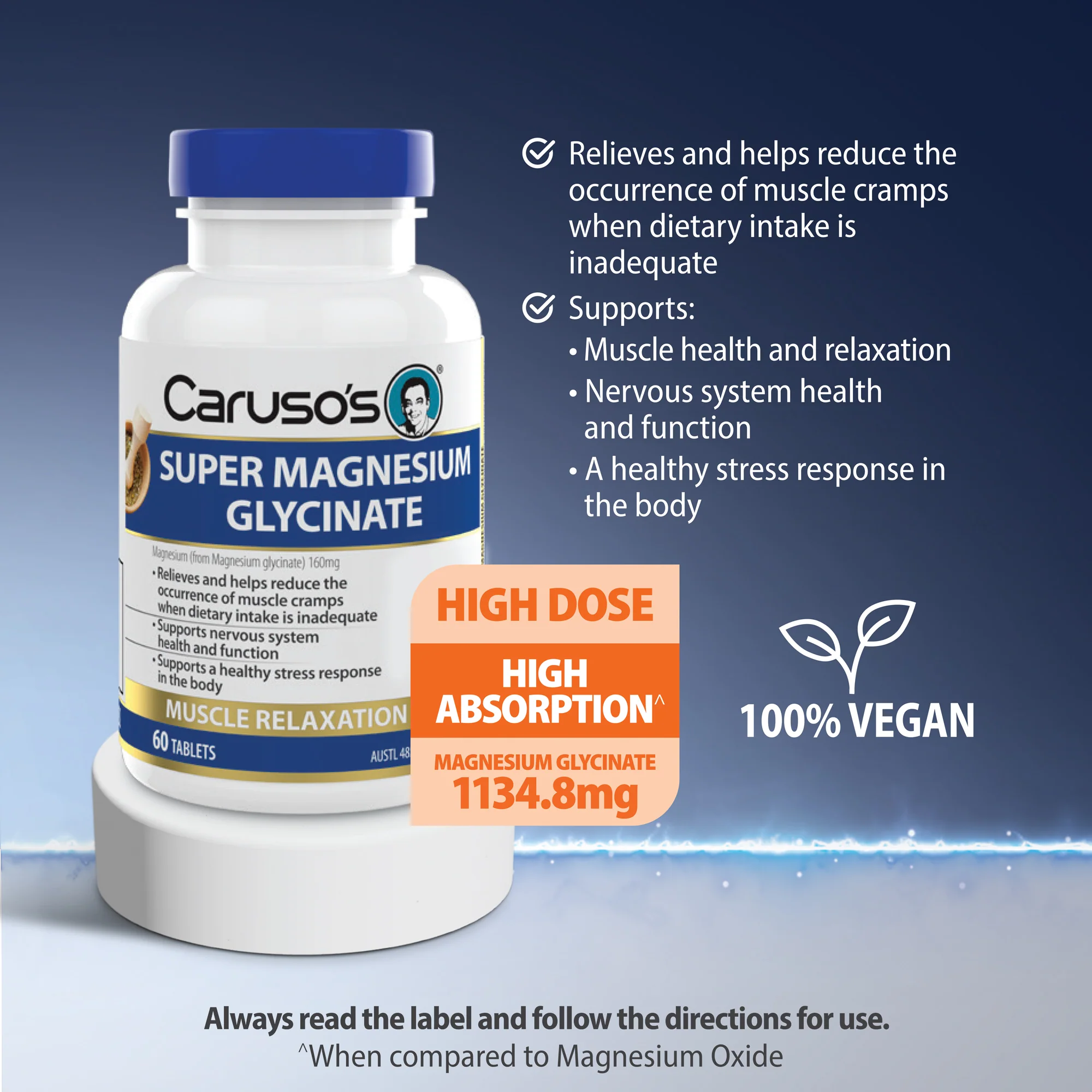 Caruso's Super Magnesium Glycinate - Image 3