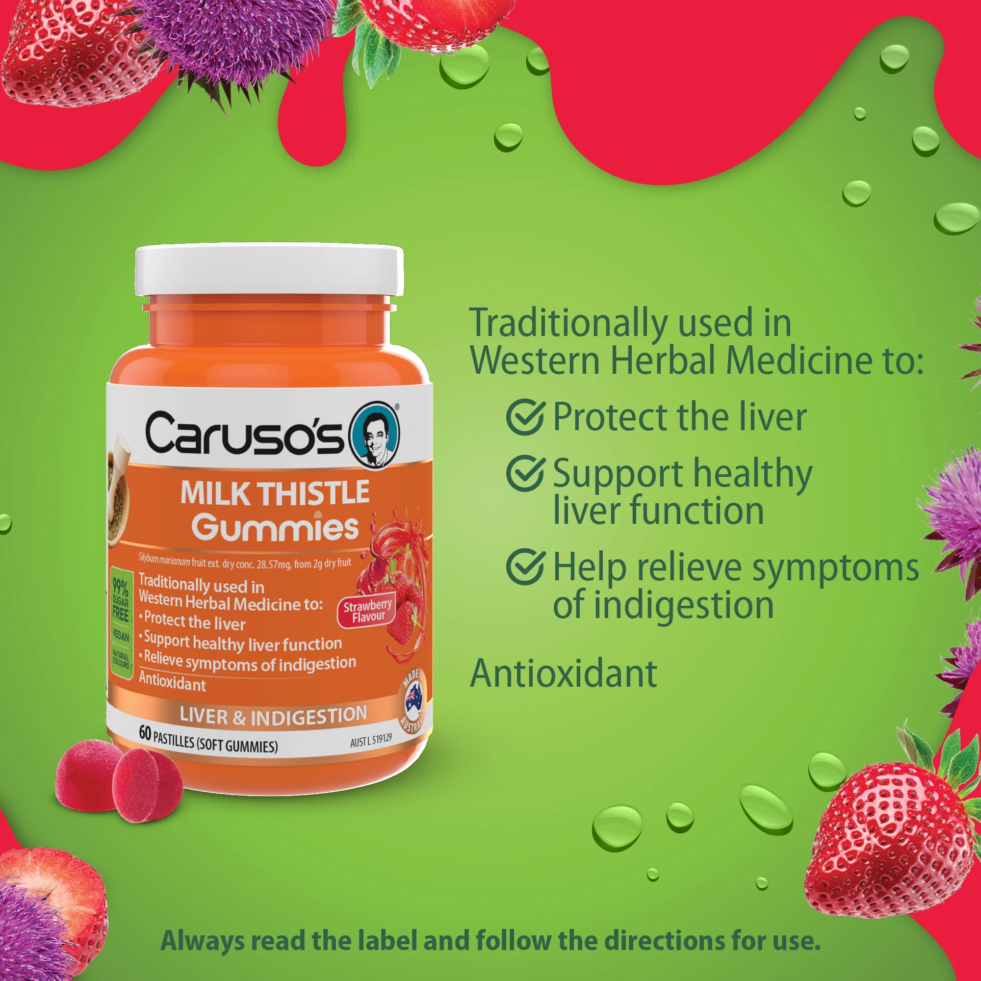 Caruso's Milk Thistle Gummies - Image 3