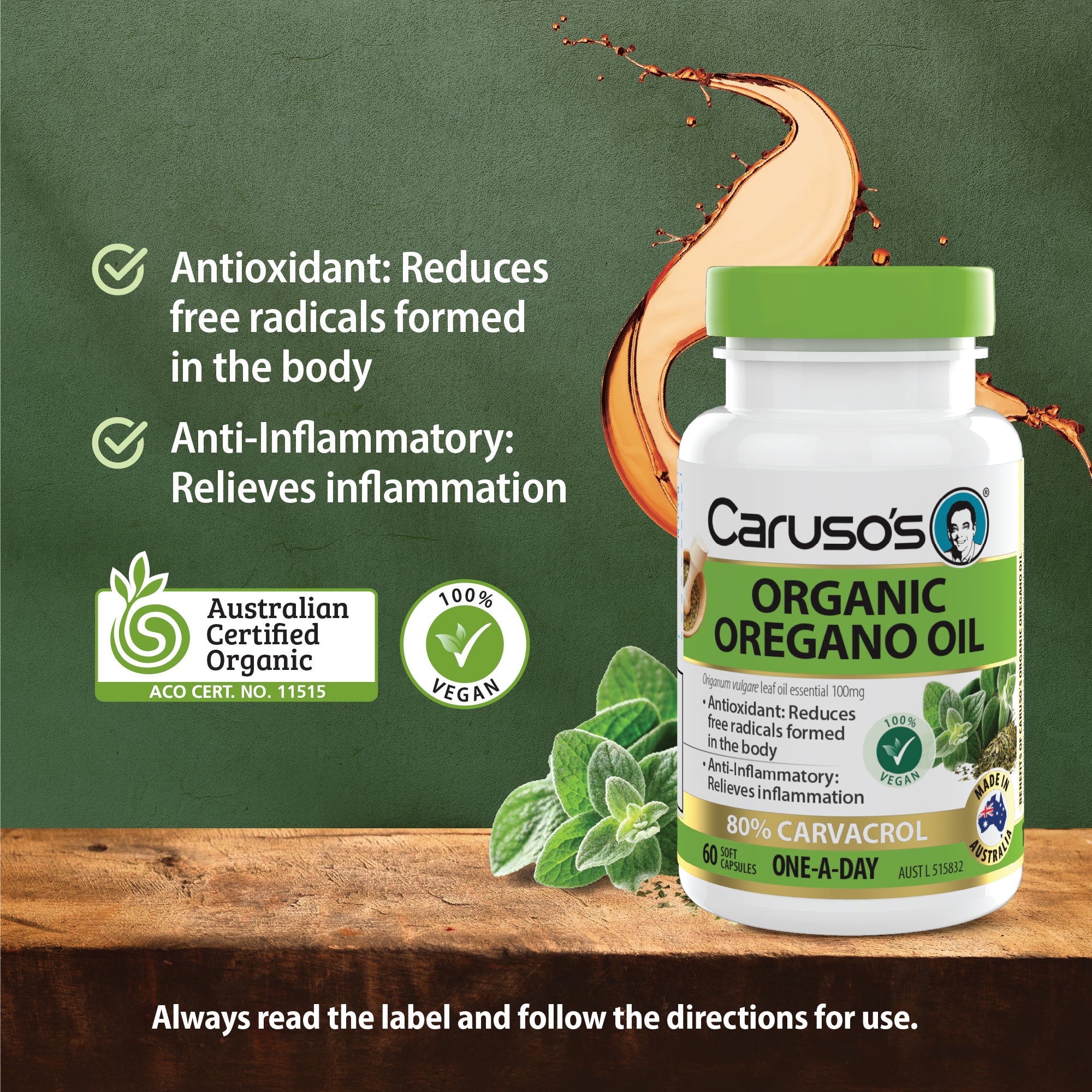 Caruso's Organic Oregano Oil - Image 4