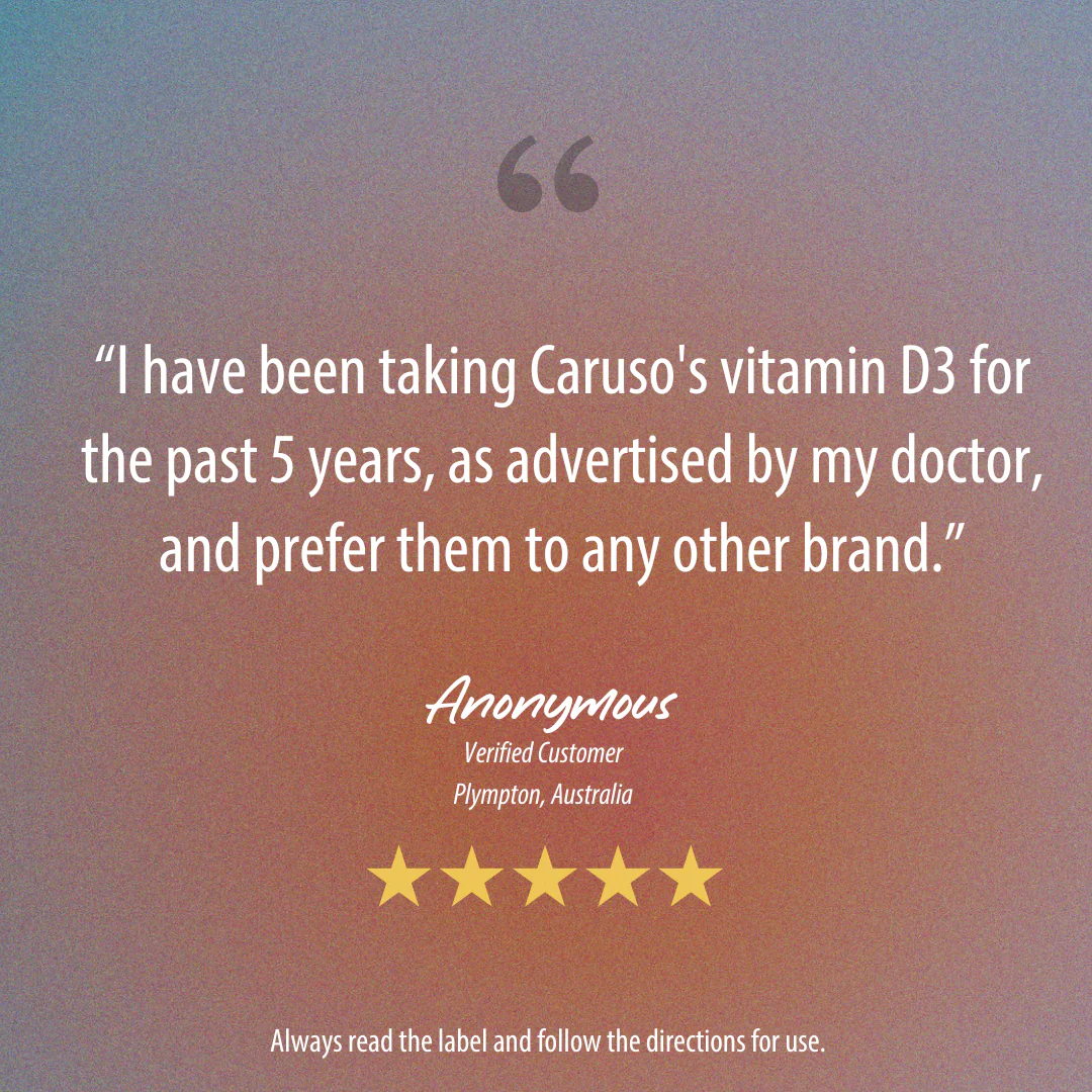 Caruso's Vitamin D3 1000IU - Image 3