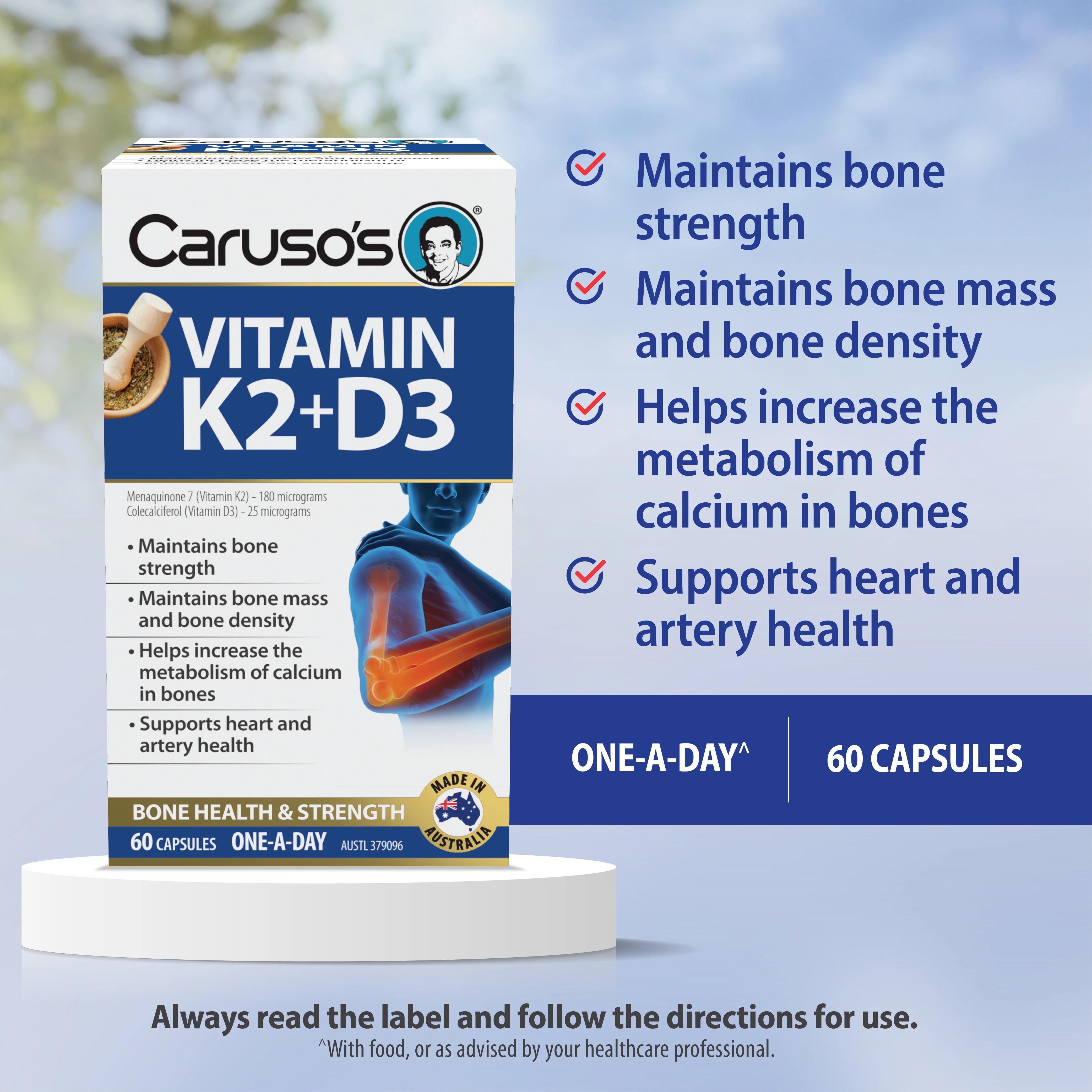 Caruso's Vitamin K2+D3 - Image 4